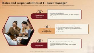 Roles And Responsibilities Of IT Asset Manager Applications Of RFID In Asset Tracking