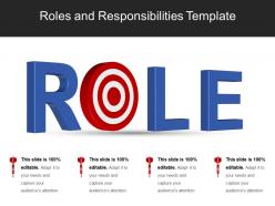 Roles and responsibilities template powerpoint slide designs