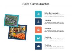 Roles communication ppt powerpoint presentation slides layout cpb