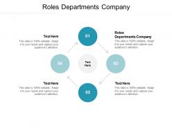 Roles departments company ppt powerpoint presentation portfolio information cpb