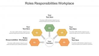 Roles Responsibilities Workplace Ppt Powerpoint Presentation Outline Clipart Cpb