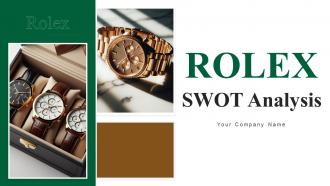 Rolex SWOT Analysis Powerpoint Ppt Template Bundles