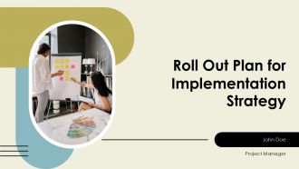 Roll Out Plan For Implementation Strategy PPT PowerPoint ACP