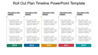 Roll out plan timeline powerpoint template