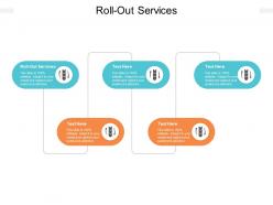 Roll out services ppt powerpoint presentation outline mockup cpb
