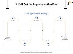 Roll out the implementation plan user training ppt powerpoint presentation file influencers
