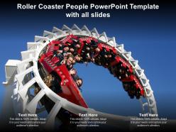 Roller coaster people powerpoint template with all slides