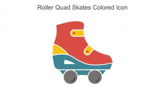 Roller Quad Skates Colored Icon In Powerpoint Pptx Png And Editable Eps Format