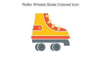 Roller Wheels Skate Colored Icon In Powerpoint Pptx Png And Editable Eps Format