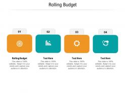 Rolling budget ppt powerpoint presentation gallery designs cpb