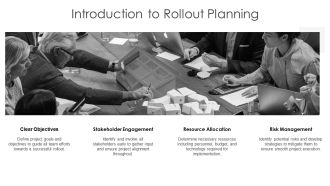Rollout Plan For Project Managers PPT Summary AT Captivating Attractive