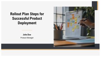 Rollout Plan Steps For Successful Product Deployment PPT Template AT