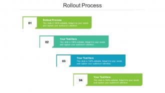 Rollout process ppt powerpoint presentation infographic template display cpb