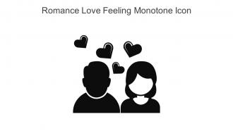 Romance Love Feeling Monotone Icon In Powerpoint Pptx Png And Editable Eps Format
