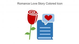 Romance Love Story Colored Icon In Powerpoint Pptx Png And Editable Eps Format