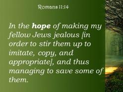 Romans 11 14 my own people to envy powerpoint church sermon
