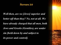 Romans 3 9 the charge that jews powerpoint church sermon