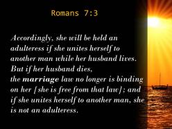 Romans 7 3 he marries another man powerpoint church sermon