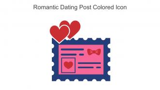 Romantic Dating Post Colored Icon In Powerpoint Pptx Png And Editable Eps Format