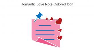 Romantic Love Note Colored Icon In Powerpoint Pptx Png And Editable Eps Format