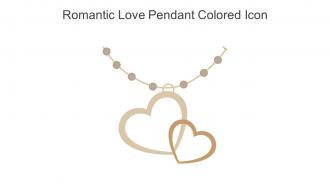 Romantic Love Pendant Colored Icon In Powerpoint Pptx Png And Editable Eps Format