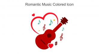 Romantic Music Colored Icon In Powerpoint Pptx Png And Editable Eps Format