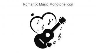 Romantic Music Monotone Icon In Powerpoint Pptx Png And Editable Eps Format