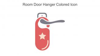 Room Door Hanger Colored Icon In Powerpoint Pptx Png And Editable Eps Format