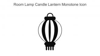 Room Lamp Candle Lantern Monotone Icon In Powerpoint Pptx Png And Editable Eps Format