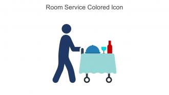 Room Service Colored Icon In Powerpoint Pptx Png And Editable Eps Format