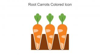 Root Carrots Colored Icon In Powerpoint Pptx Png And Editable Eps Format