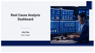 Root Cause Analysis Dashboard PPT Sample AT