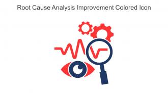 Root Cause Analysis Improvement Colored Icon In Powerpoint Pptx Png And Editable Eps Format