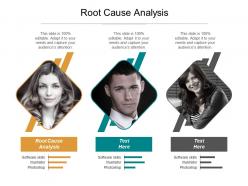 Root cause analysis ppt powerpoint presentation gallery show cpb