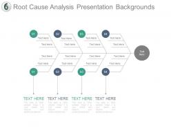 Root cause analysis presentation backgrounds