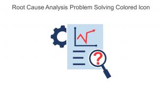 Root Cause Analysis Problem Solving Colored Icon In Powerpoint Pptx Png And Editable Eps Format