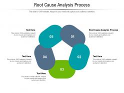 Root cause analysis process ppt powerpoint presentation infographics format cpb
