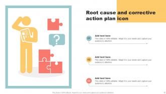 Root Cause And Actions Powerpoint PPT Template Bundles Content Ready Images