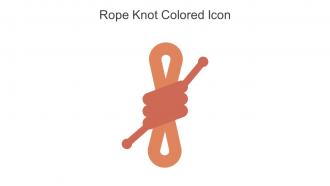 Rope Knot Colored Icon In Powerpoint Pptx Png And Editable Eps Format