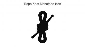 Rope Knot Monotone Icon In Powerpoint Pptx Png And Editable Eps Format