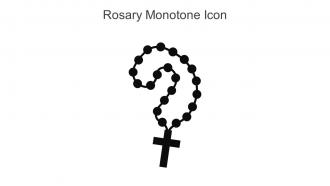 Rosary Monotone Icon In Powerpoint Pptx Png And Editable Eps Format