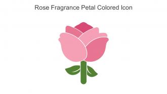 Rose Fragrance Petal Colored Icon In Powerpoint Pptx Png And Editable Eps Format