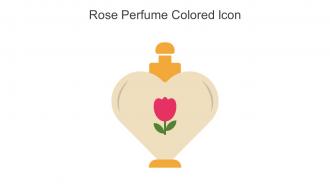 Rose Perfume Colored Icon In Powerpoint Pptx Png And Editable Eps Format