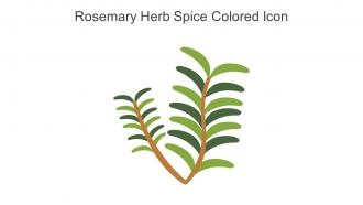 Rosemary Herb Spice Colored Icon In Powerpoint Pptx Png And Editable Eps Format