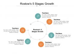Rostows 5 stages growth ppt powerpoint presentation summary vector cpb