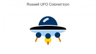 Roswell UFO Colored Icon In Powerpoint Pptx Png And Editable Eps Format