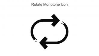 Rotate Monotone Icon In Powerpoint Pptx Png And Editable Eps Format