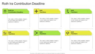 Roth Ira Contribution Deadline In Powerpoint And Google Slides Cpb