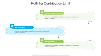 Roth Ira Contribution Limit In Powerpoint And Google Slides Cpb