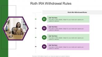 Roth Ira Withdrawal Rules In Powerpoint And Google Slides Cpb